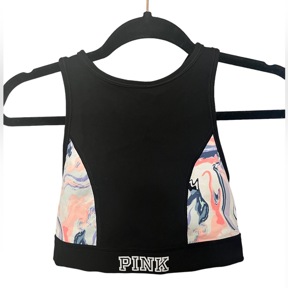 PINK women’s small sports bra
